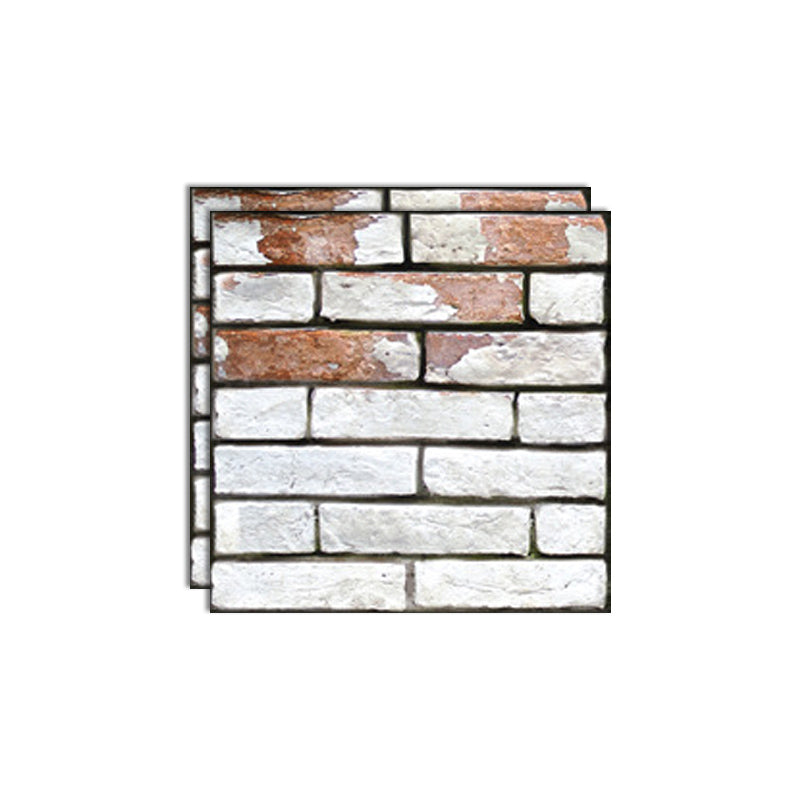Lisslune | Tile Peel & Stick Rectangle Waterproof Plastic Peel & Stick Subway Tiles for Shower 2-Pack