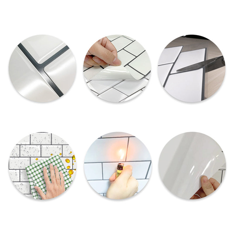 Lisslune | Modern Field Tile Waterproof Peel and Stick Wall Tile for the Kitchen