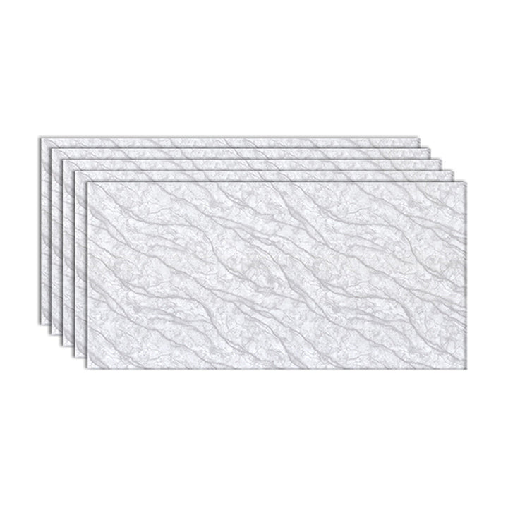 Lisslune | Contemporary Style Wallpaper Single Panel Bathroom Wallpaper with Rectangular Shape