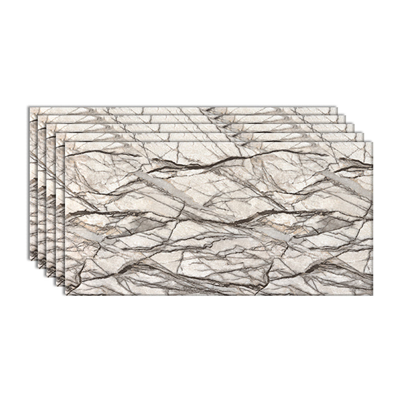 Lisslune | Contemporary Style Wallpaper Single Panel Bathroom Wallpaper with Rectangular Shape