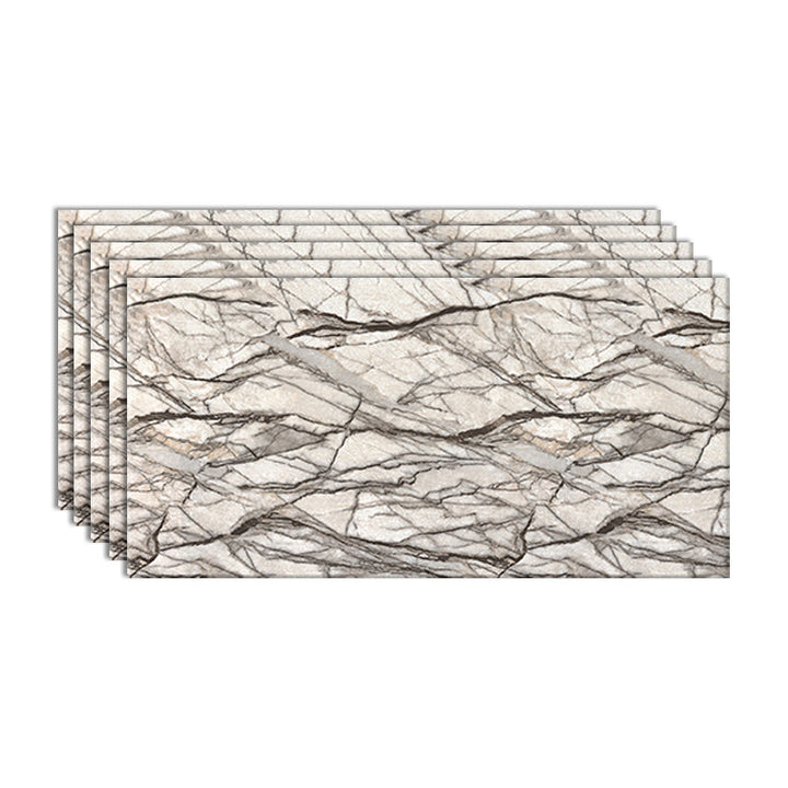 Lisslune | Contemporary Style Wallpaper Single Panel Bathroom Wallpaper with Rectangular Shape