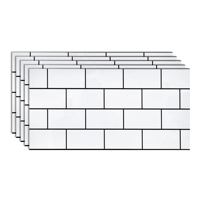 Lisslune | Contemporary Wallpaper Single Panel Bathroom Wallpaper with Rectangular Shape