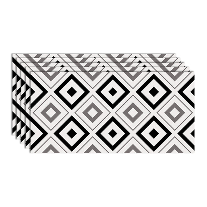 Lisslune | Contemporary Wallpaper Single Panel Bathroom Wallpaper with Rectangular Shape