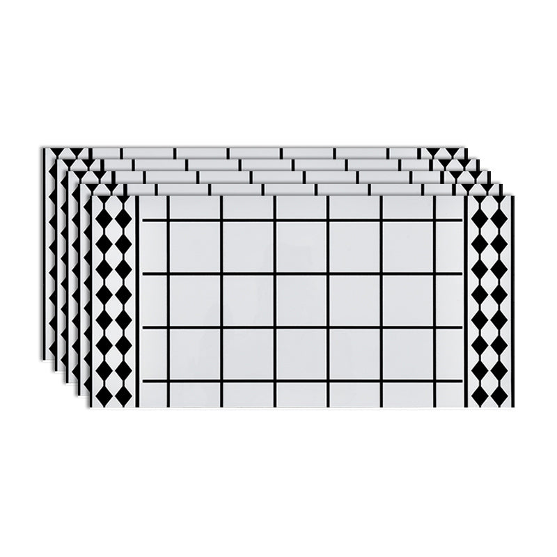 Lisslune | Contemporary Wallpaper Single Panel Bathroom Wallpaper with Rectangular Shape