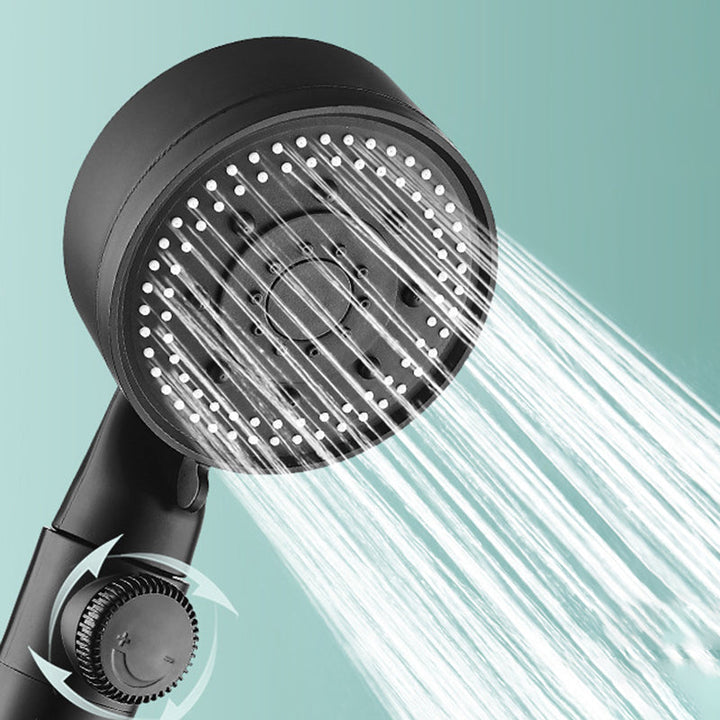 Lisslune | Modern Shower Head Plastic Wall Mounted Shower Head with Adjustable Spray Pattern