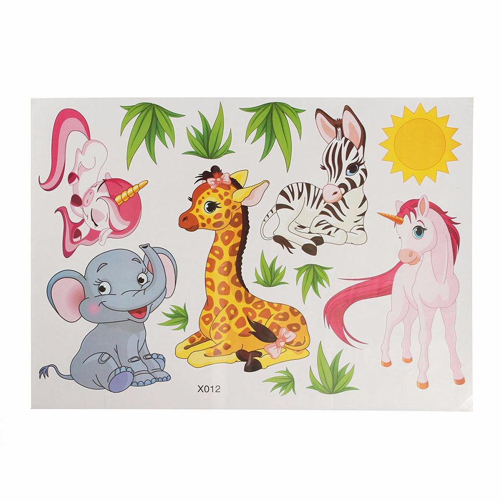 Lisslune | Charming Jungle Animal Wall Stickers for the Kids' Room Makeover