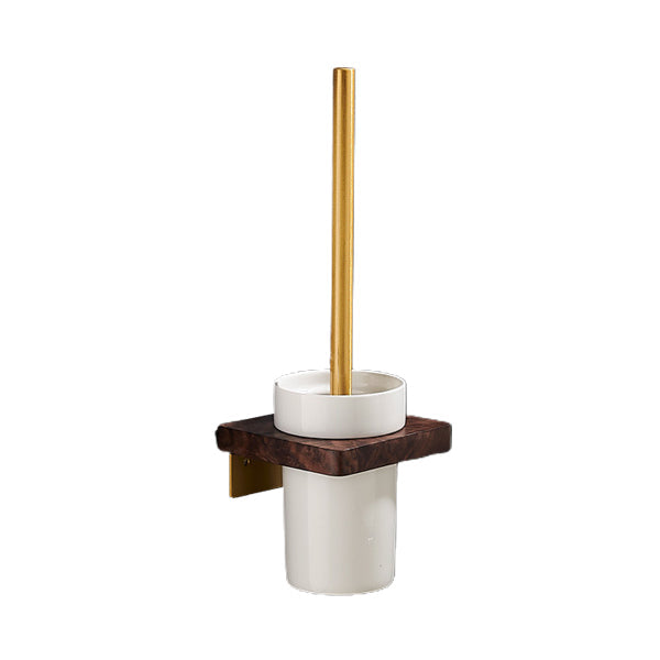 Lisslune | Traditional Bathroom Accessory Set Bathroom Shelf Paper Holder Gold Bathroom Set