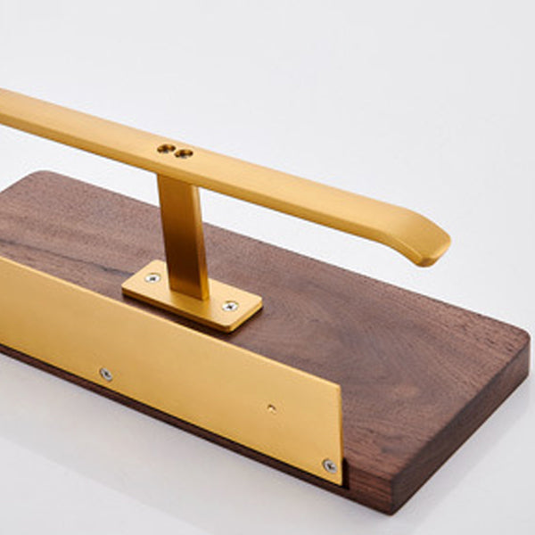 Lisslune | Traditional Bathroom Accessory Set Bathroom Shelf Paper Holder Gold Bathroom Set