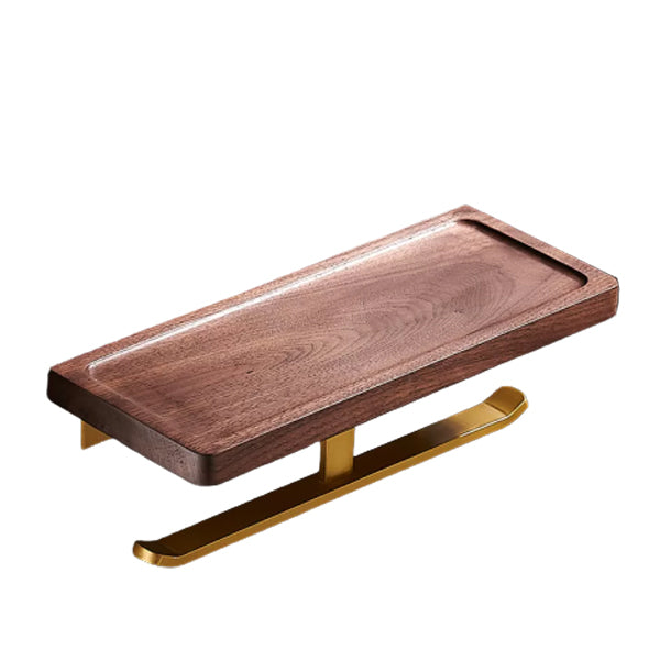 Lisslune | Traditional Bathroom Accessory Set Bathroom Shelf Paper Holder Gold Bathroom Set