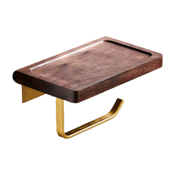 Lisslune | Traditional Bathroom Accessory Set Bathroom Shelf Paper Holder Gold Bathroom Set