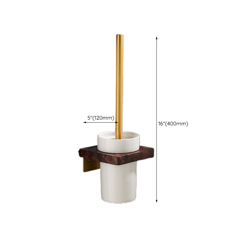 Lisslune | Traditional Bathroom Accessory Set Bathroom Shelf Paper Holder Gold Bathroom Set