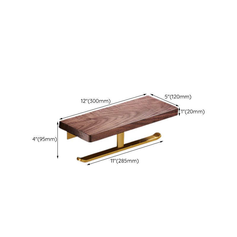 Lisslune | Traditional Bathroom Accessory Set Bathroom Shelf Paper Holder Gold Bathroom Set