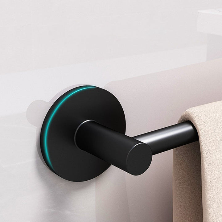 Lisslune | Aluminium Bathroom Hardware Set Black Bathroom Accessories Kit Towel Holder