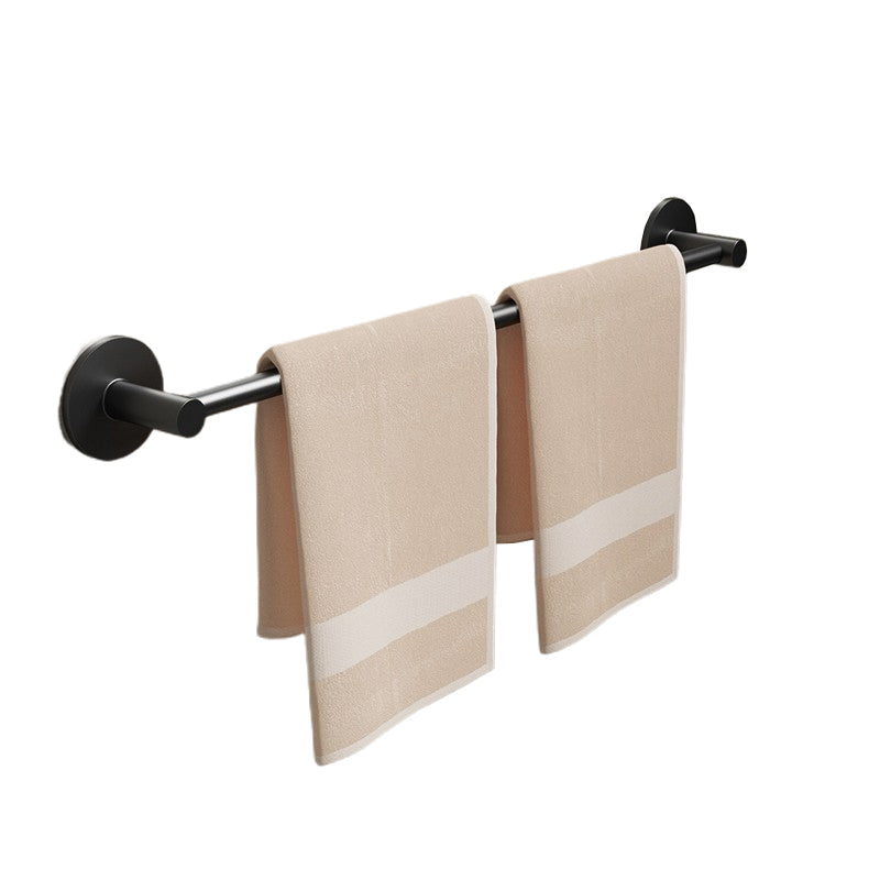 Lisslune | Aluminium Bathroom Hardware Set Black Bathroom Accessories Kit Towel Holder