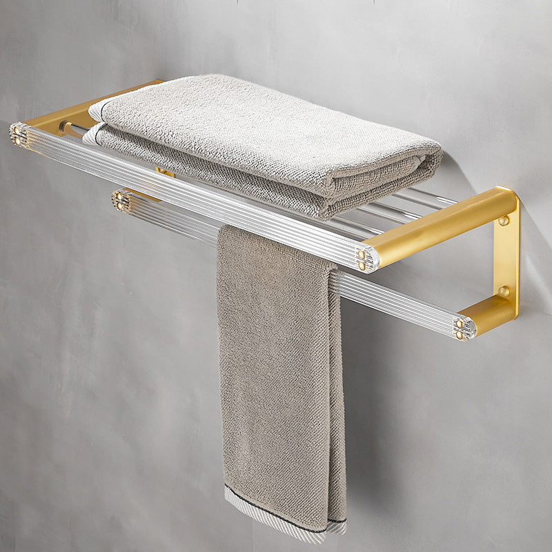 Lisslune | Modern Bathroom Hardware Towel Bar Bath Shelf Bathroom Accessories Set