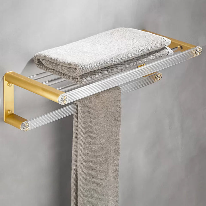 Lisslune | Modern Bathroom Hardware Towel Bar Bath Shelf Bathroom Accessories Set