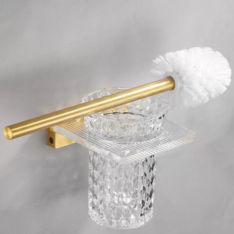 Lisslune | Modern Bathroom Hardware Towel Bar Bath Shelf Bathroom Accessories Set