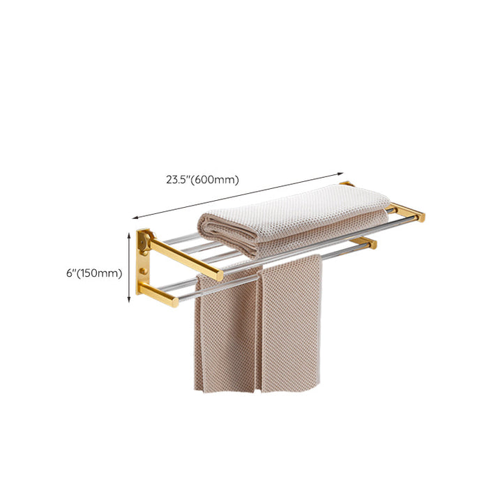 Lisslune | Modern Bathroom Hardware Towel Bar Bath Shelf Bathroom Accessories Set