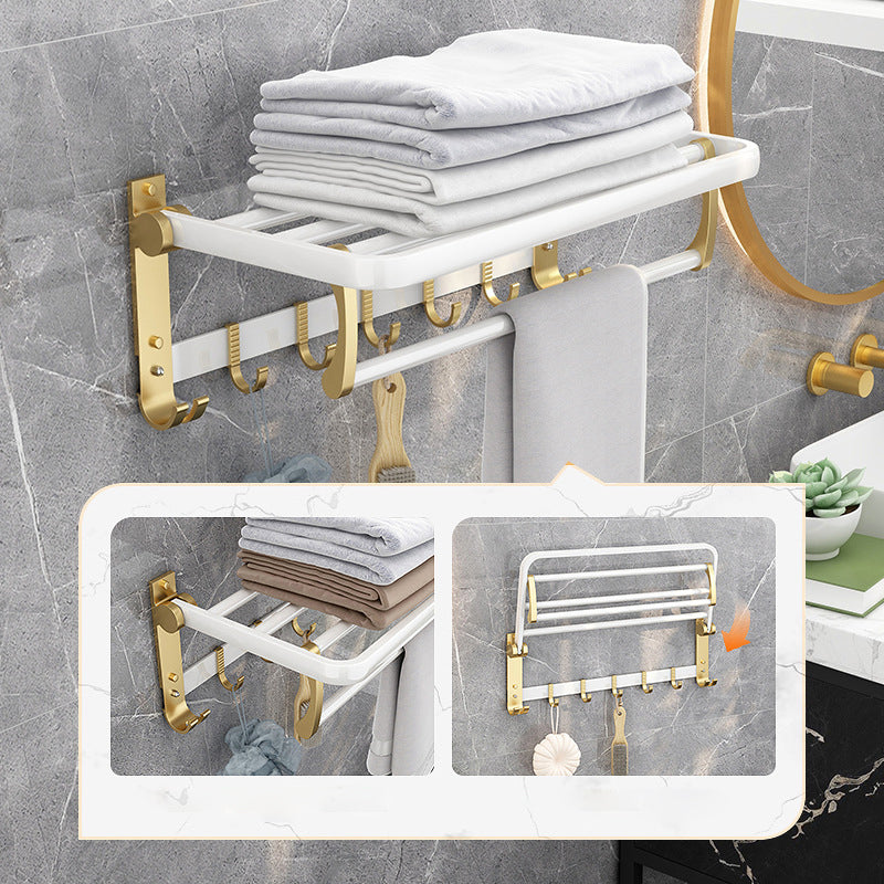 Lisslune | Modern Bathroom Accessories Set Bathroom Shelf Towel Holder Bathroom Accessories Hardware Set