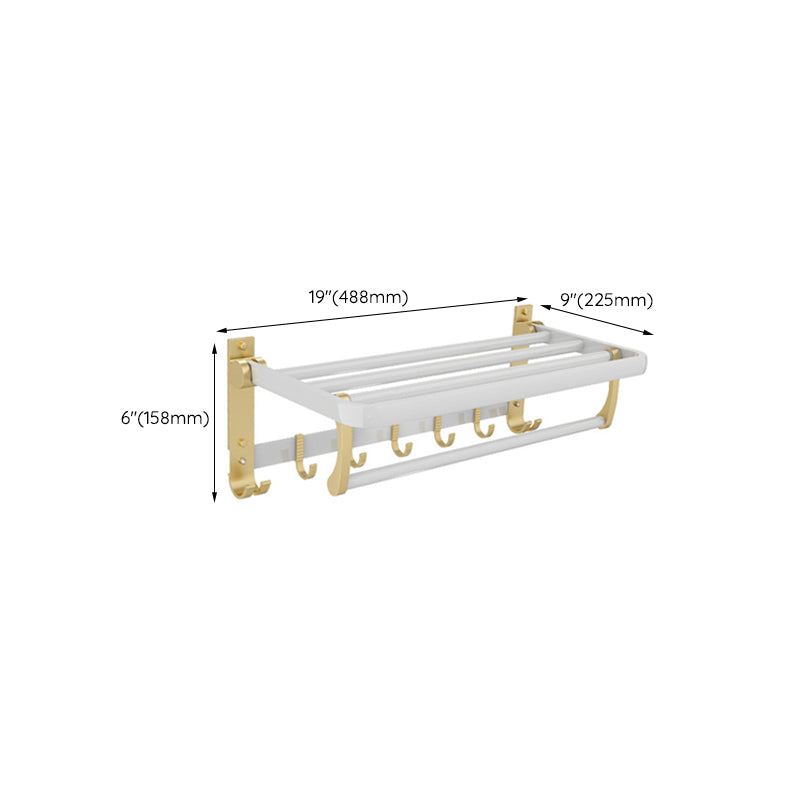 Lisslune | Modern Bathroom Accessories Set Bathroom Shelf Towel Holder Bathroom Accessories Hardware Set