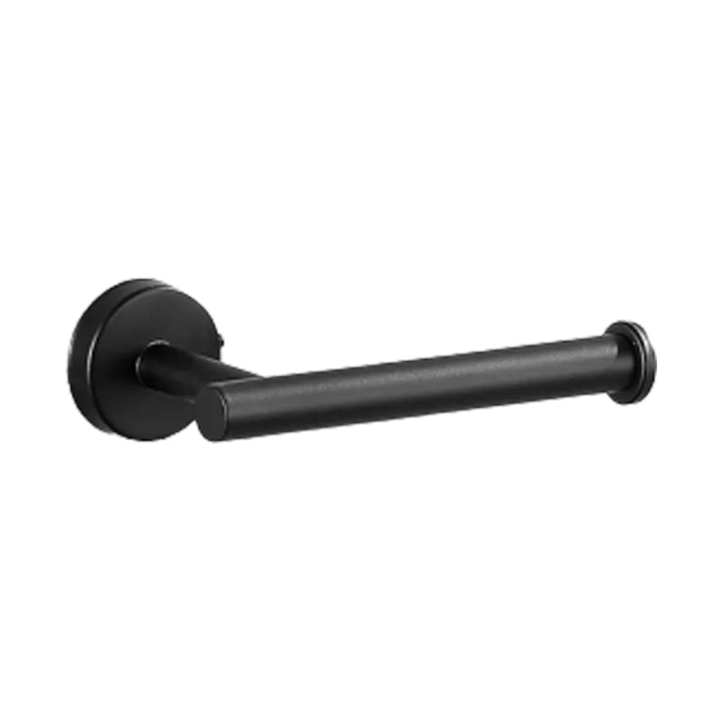 Lisslune | Modern Bathroom Hardware Set made of Stainless Steel Brushed Chrome Towel Bar/Ring & Bathrobe Hook