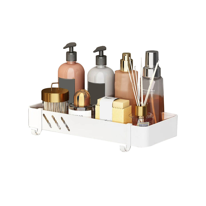 Lisslune | Modern white bathroom hardware set towel holder bath shelf bathroom hardware set