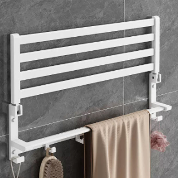Lisslune | Modern white bathroom hardware set towel holder bath shelf bathroom hardware set
