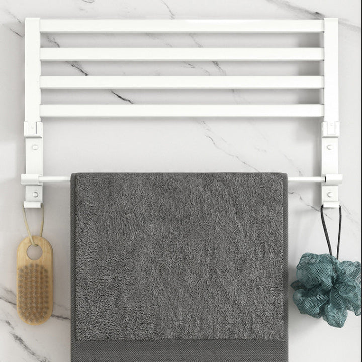 Lisslune | Modern white bathroom hardware set towel holder bath shelf bathroom hardware set