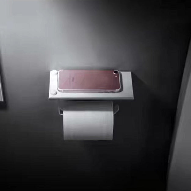 Lisslune | Aluminum Bathroom Accessories Set Modern White Bathroom Accessories Set
