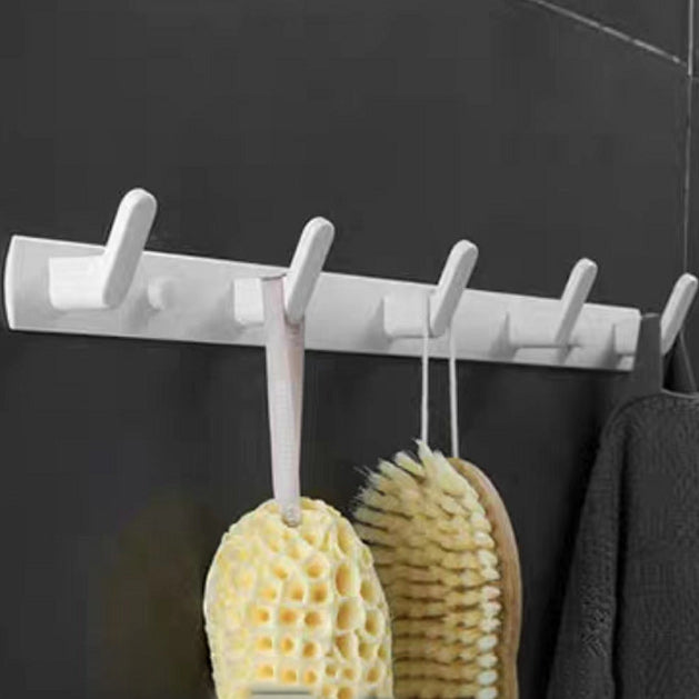Lisslune | Aluminum Bathroom Accessories Set Modern White Bathroom Accessories Set