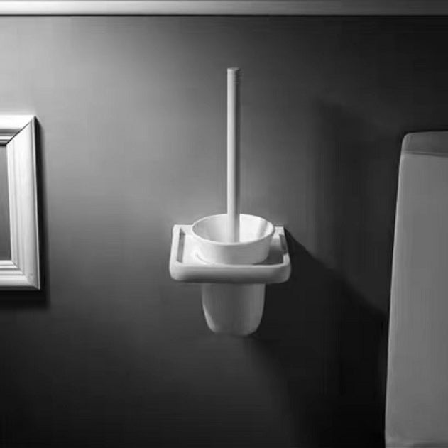 Lisslune | Aluminum Bathroom Accessories Set Modern White Bathroom Accessories Set