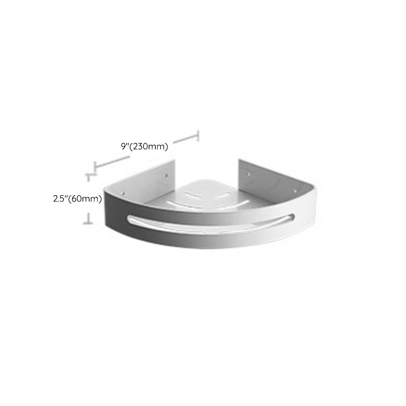 Lisslune | Aluminum Bathroom Accessories Set Modern White Bathroom Accessories Set