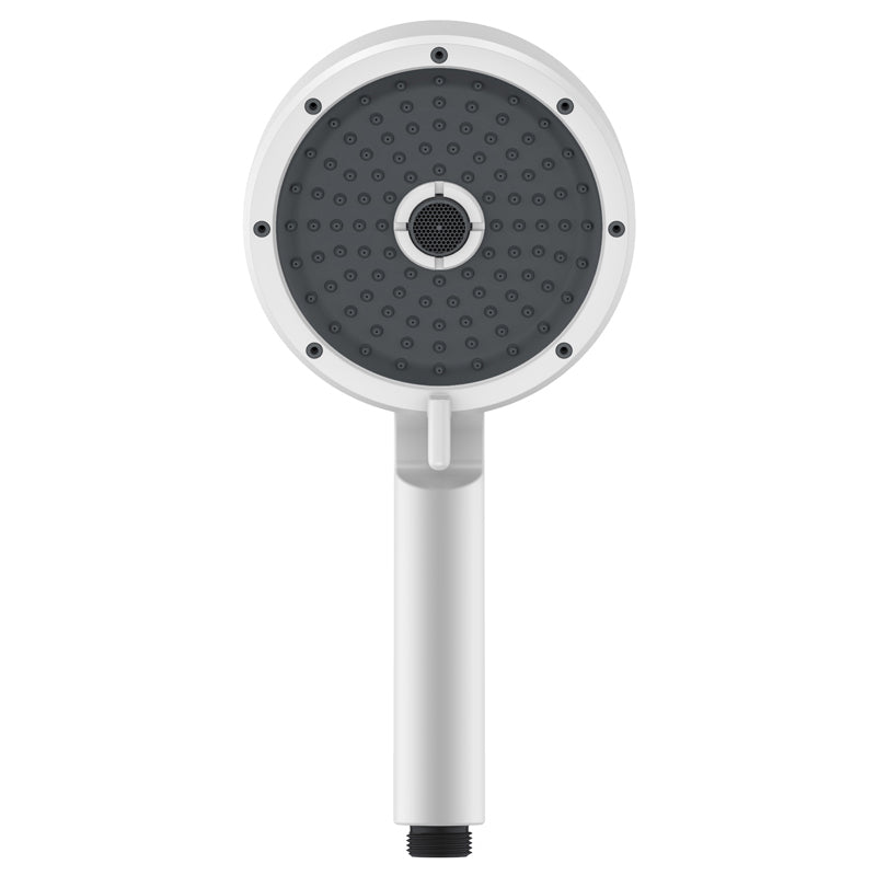Lisslune | Matt Black Hand Shower Modern 3-Stream Round Wall Mounted Hand Shower