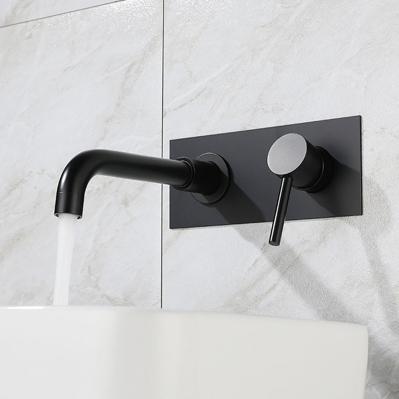 Lisslune | Glam Style Faucet Single Lever Wall Mounted Faucet for Bathroom
