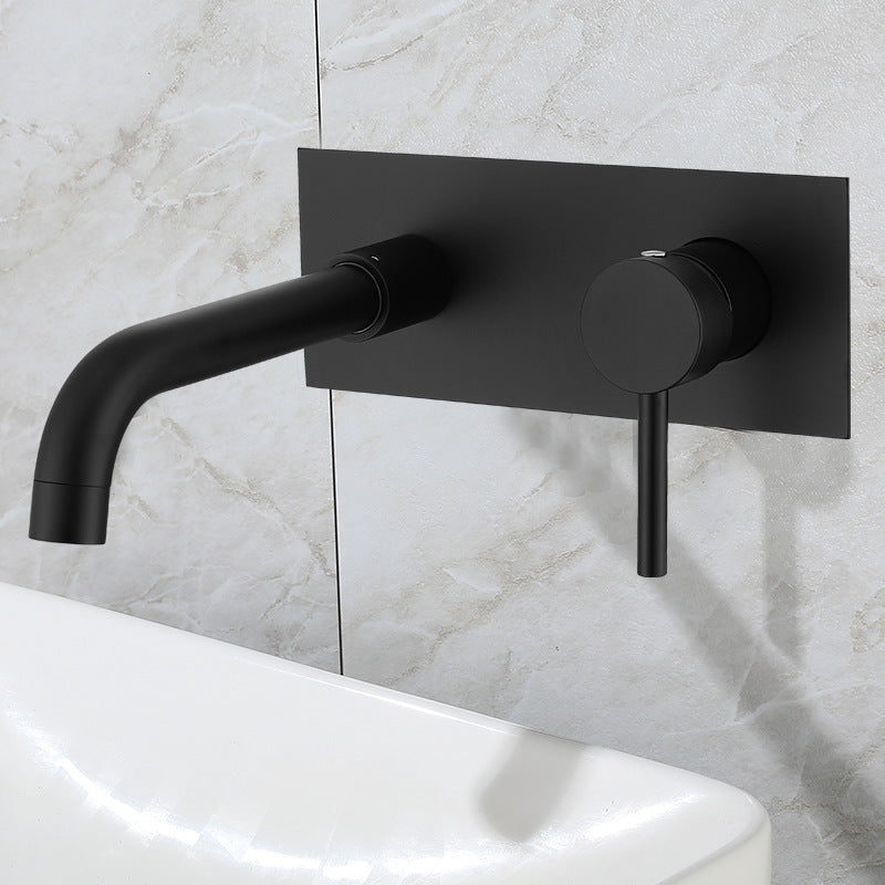 Lisslune | Glam Style Faucet Single Lever Wall Mounted Faucet for Bathroom