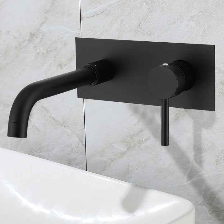 Lisslune | Glam Style Faucet Single Lever Wall Mounted Faucet for Bathroom
