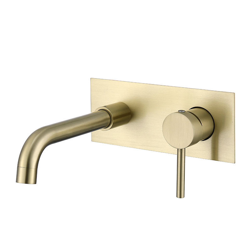 Lisslune | Glam Style Faucet Single Lever Wall Mounted Faucet for Bathroom