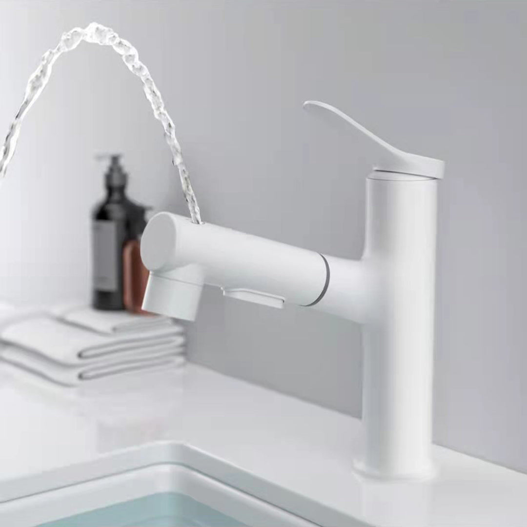 Lisslune | Modern Sink Faucet Solid Copper Sink Faucet for Bathroom