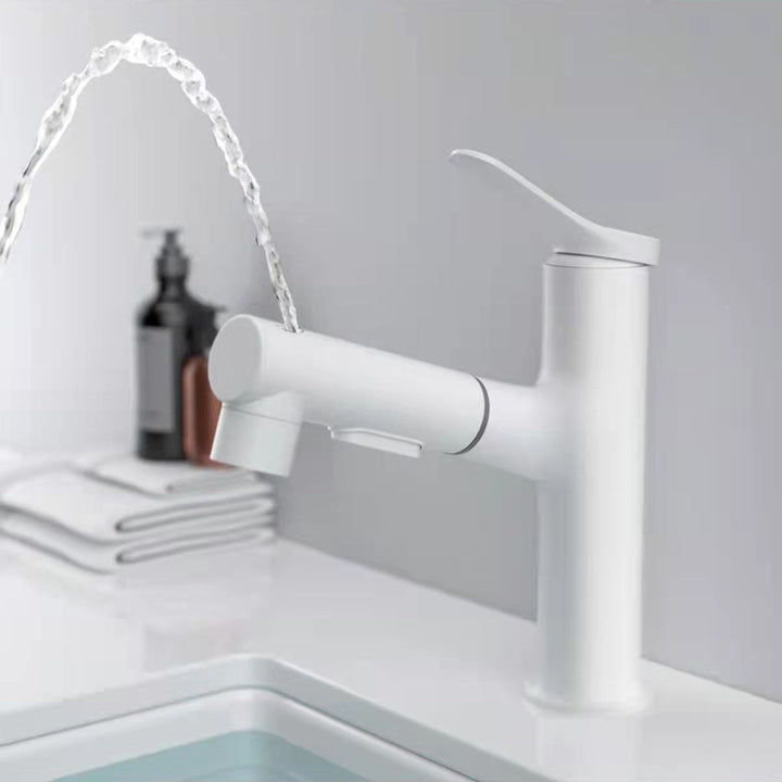 Lisslune | Modern Sink Faucet Solid Copper Sink Faucet for Bathroom