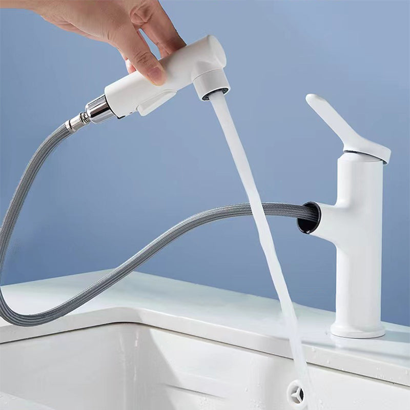 Lisslune | Modern Sink Faucet Solid Copper Sink Faucet for Bathroom