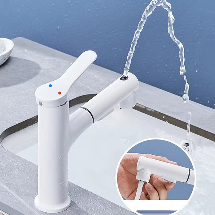 Lisslune | Modern Sink Faucet Solid Copper Sink Faucet for Bathroom