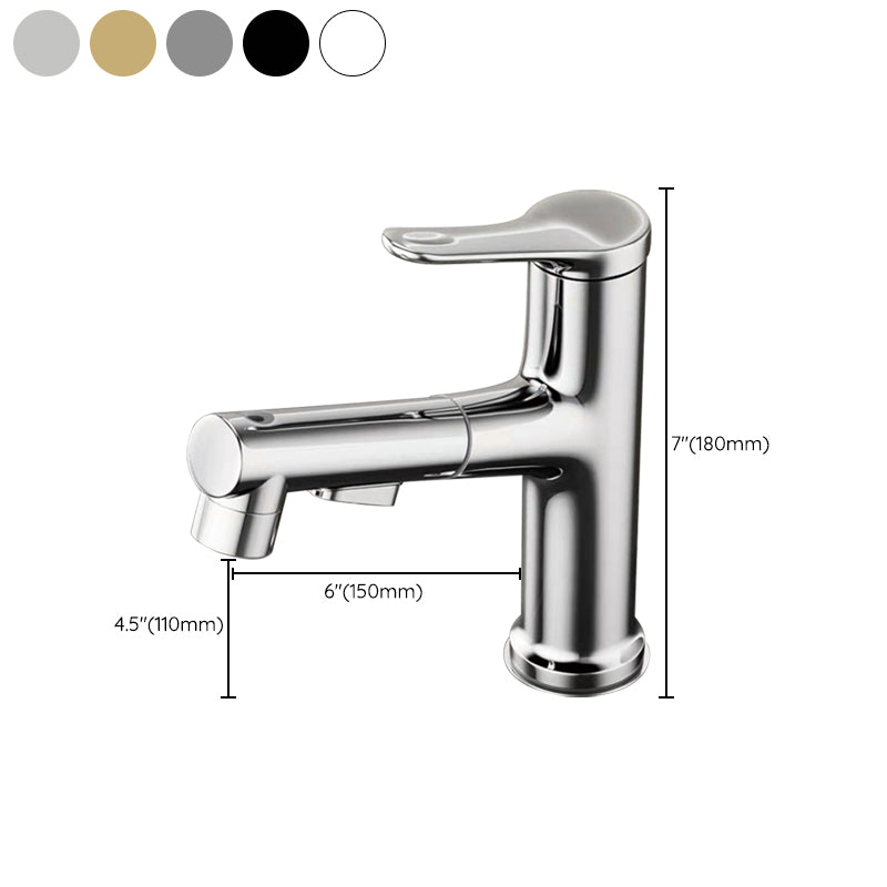 Lisslune | Modern Sink Faucet Solid Copper Sink Faucet for Bathroom