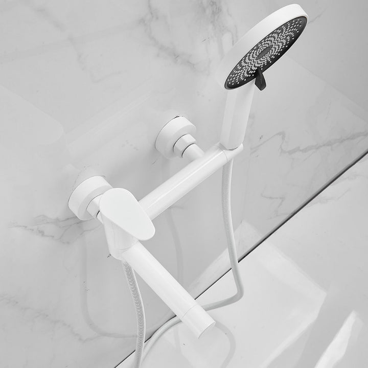 Lisslune | Contemporary Wall Mounted Bathtub Filler Single Handle Metal Faucet