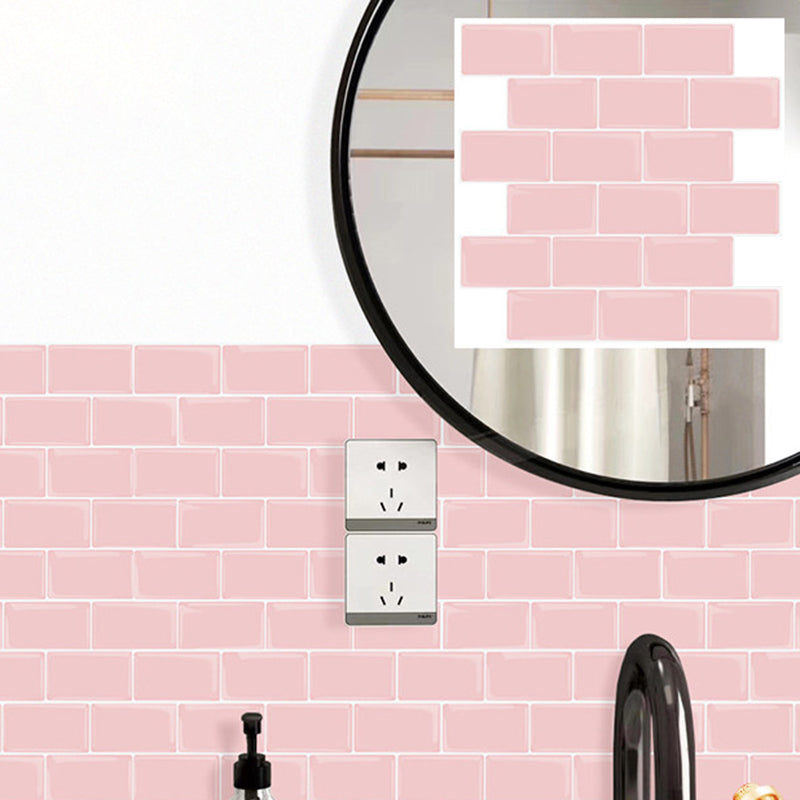 Lisslune | Modern Peel and Stick Wall Tile PVC Peel and Stick Splashback Tile