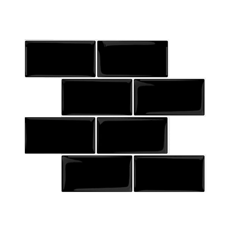 Lisslune | Modern Peel and Stick Wall Tile PVC Peel and Stick Splashback Tile