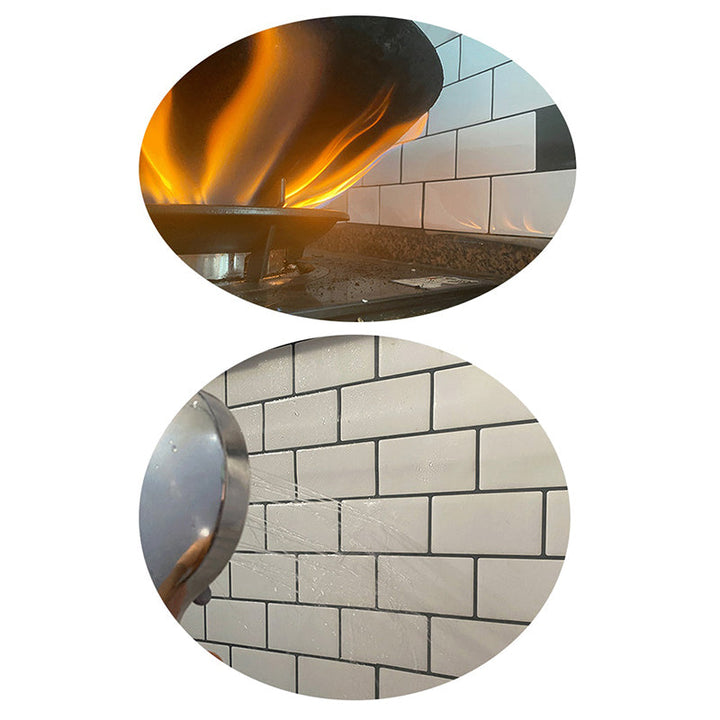 Lisslune | Modern Peel and Stick Wall Tile PVC Peel and Stick Splashback Tile