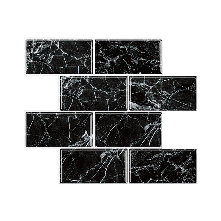 Lisslune | Modern Peel and Stick Wall Tile PVC Peel and Stick Splashback Tile