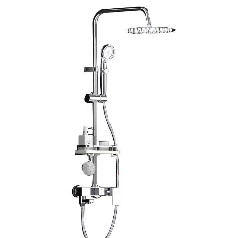 Lisslune | Wall-mounted shower system handle lever spot resist copper shower system