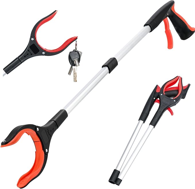 Lisslune | Foldable Grabber With 360° Swivel Clip