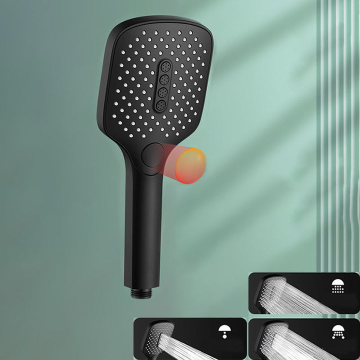 Lisslune | Modern Bathroom Standard Shower Head Rainfall Square Ceiling Mounted Shower Head